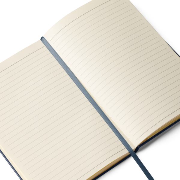 hardcover bound notebook