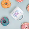 white glossy mug