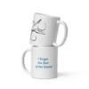 white glossy mug