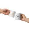 white glossy mug