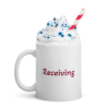 white glossy mug