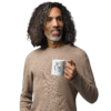 white glossy mug