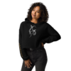 crop hoodie i am free to express myself