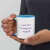 mug with color inside