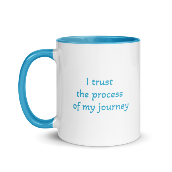mug with color inside