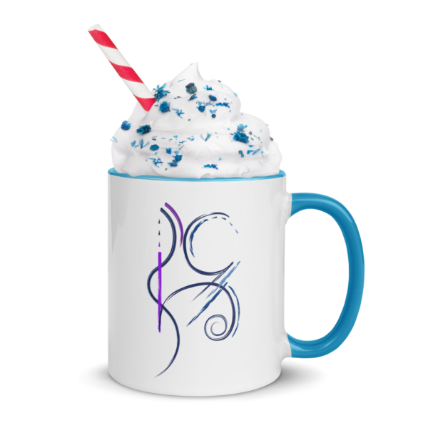 mug with color inside