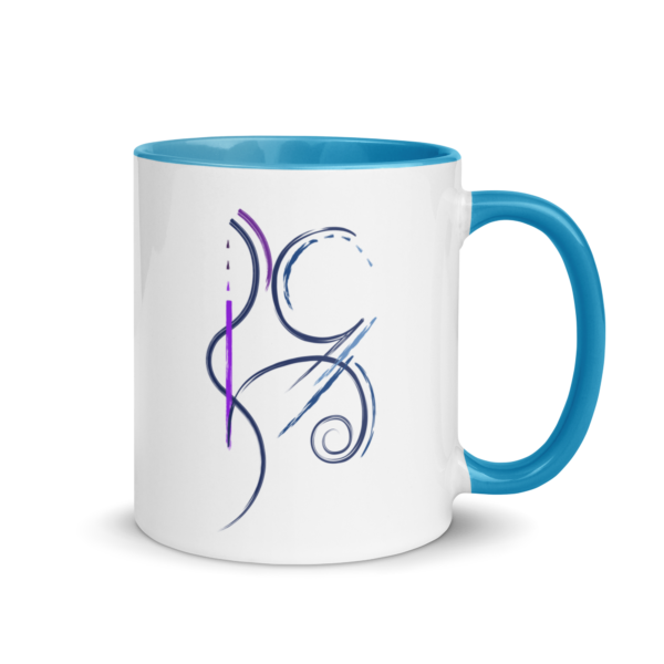 mug with color inside