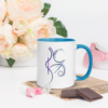 mug with color inside