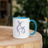 mug with color inside