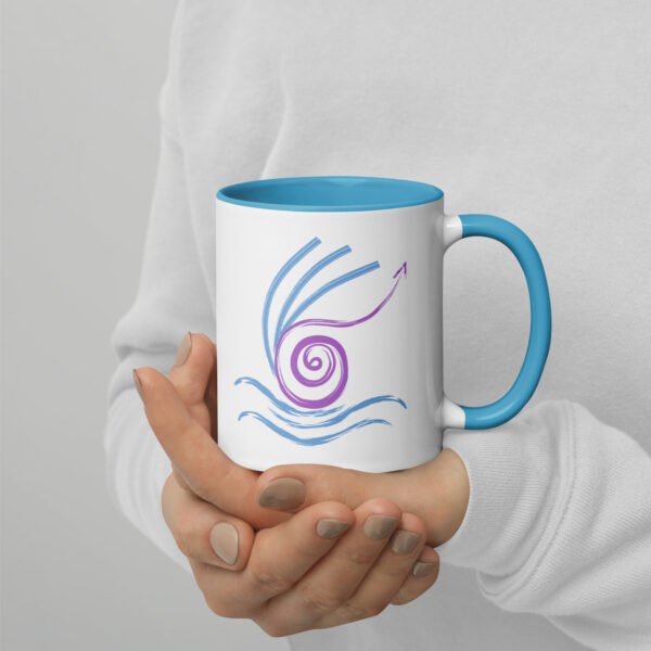 mug with color inside