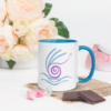 mug with color inside