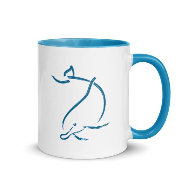 mug with color inside