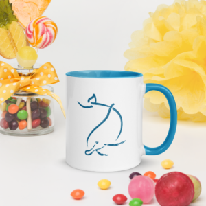 mug with color inside