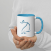 mug with color inside