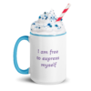 mug with color inside