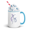 mug with color inside