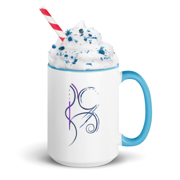 mug with color inside