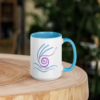 mug with color inside
