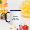 mug with color inside