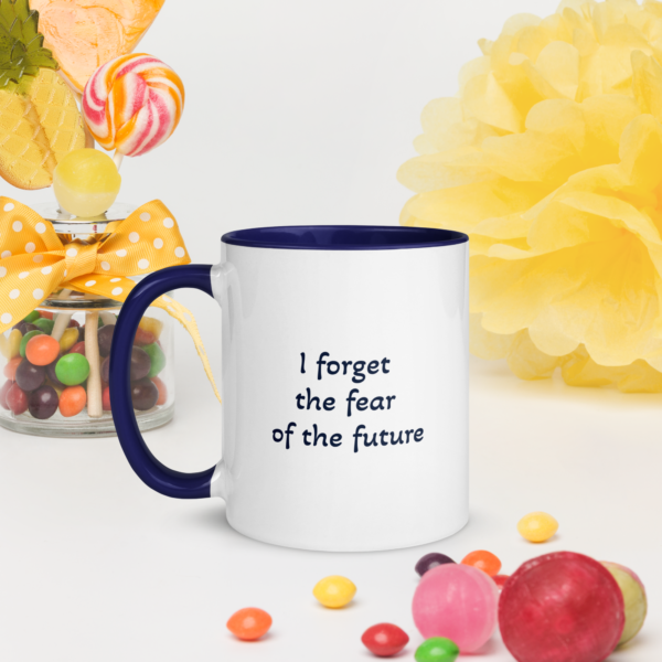 mug with color inside