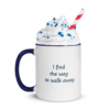 mug with color inside