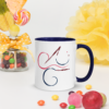 mug with color inside
