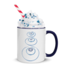 mug with color inside