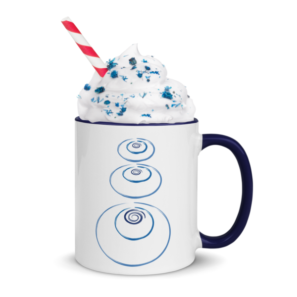 mug with color inside