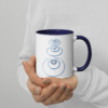 mug with color inside