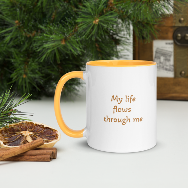 mug with color inside