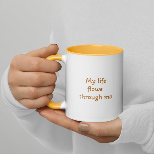mug with color inside