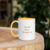 mug with color inside