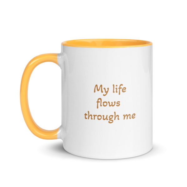 mug with color inside