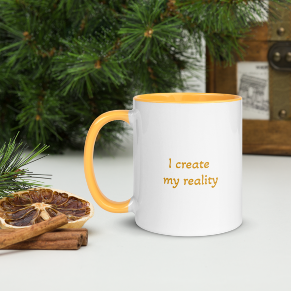 mug with color inside