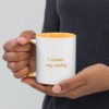 mug with color inside