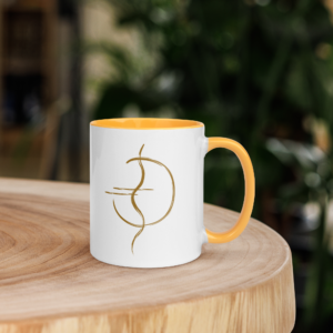 mug with color inside
