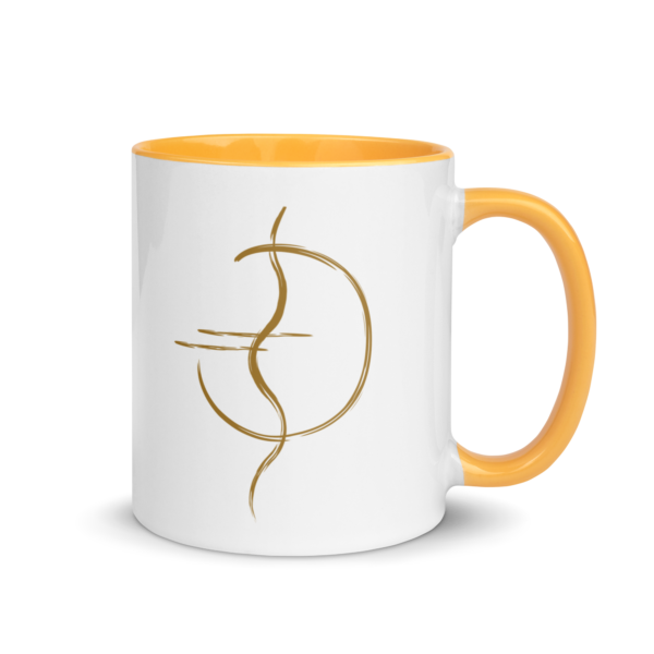 mug with color inside