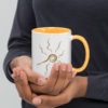 mug with color inside