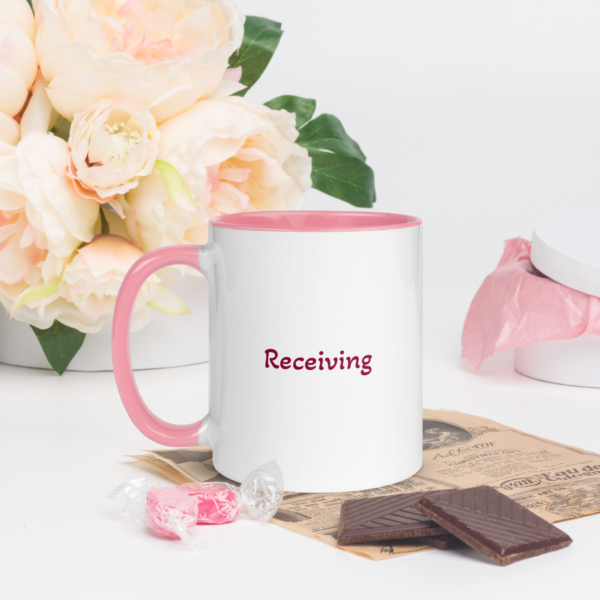 mug with color inside