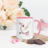 mug with color inside
