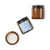 amber jar soy candle