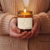 amber jar soy candle