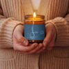 amber jar soy candle