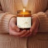 amber jar soy candle