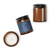 amber jar soy candle