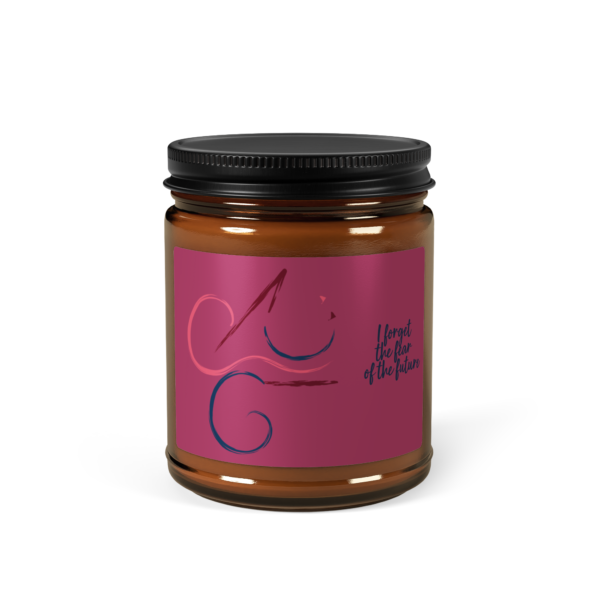 amber jar soy candle