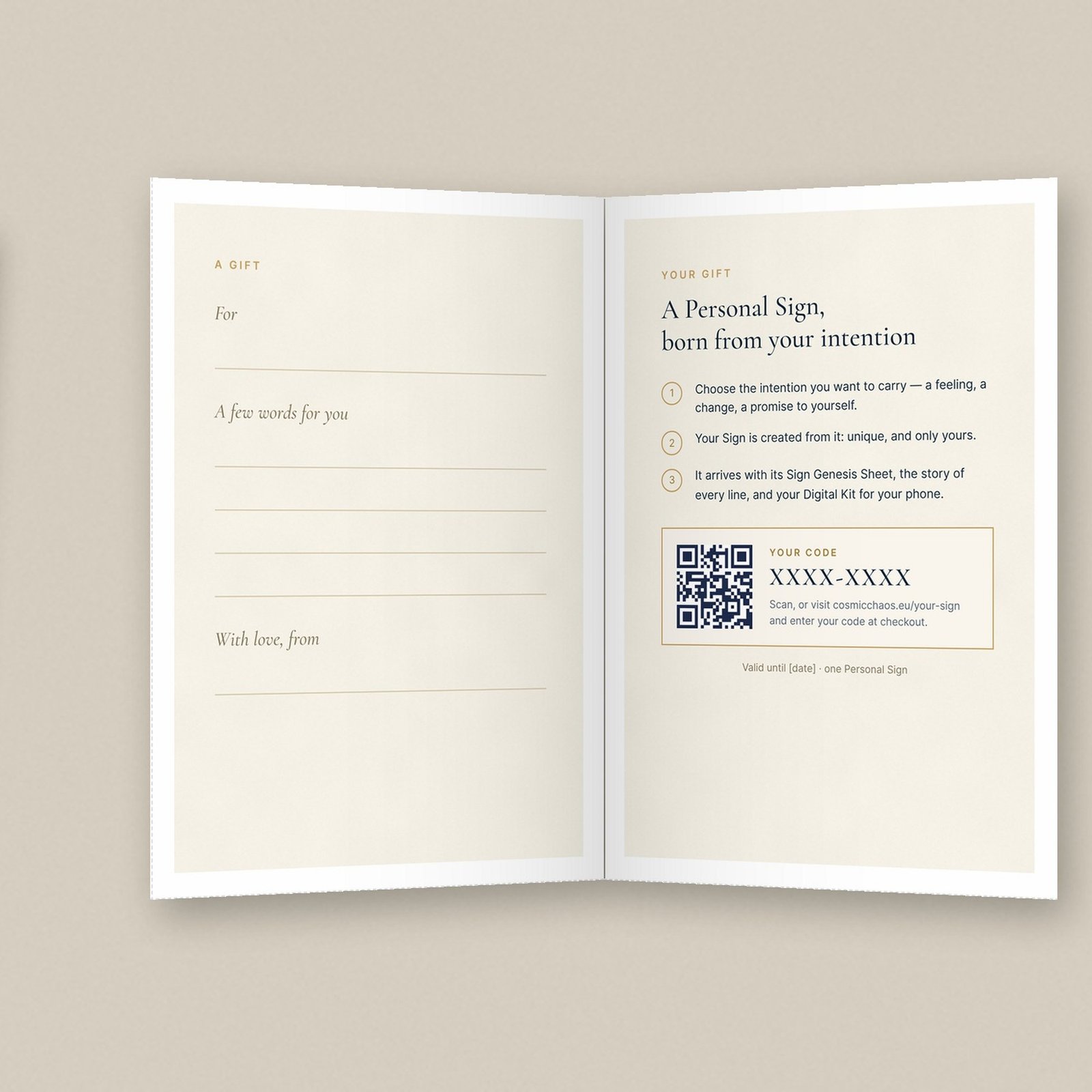 giftasign interno quadrata