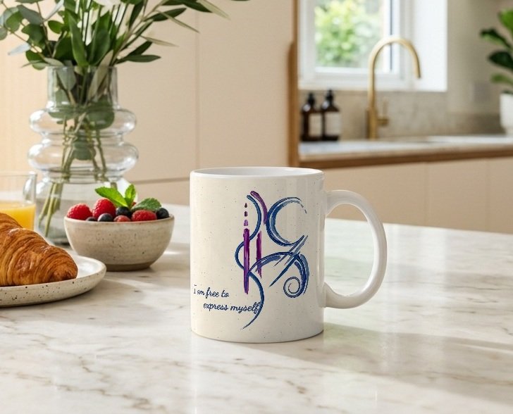 mug cucina speckled crop